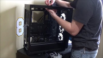 Installing Deepcool RF120m fans into a Matrexx 70 case