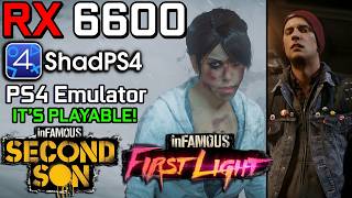 Information ShadPS4 on RX 6600 - Infamous Second Son (PS4 Emulator) Update