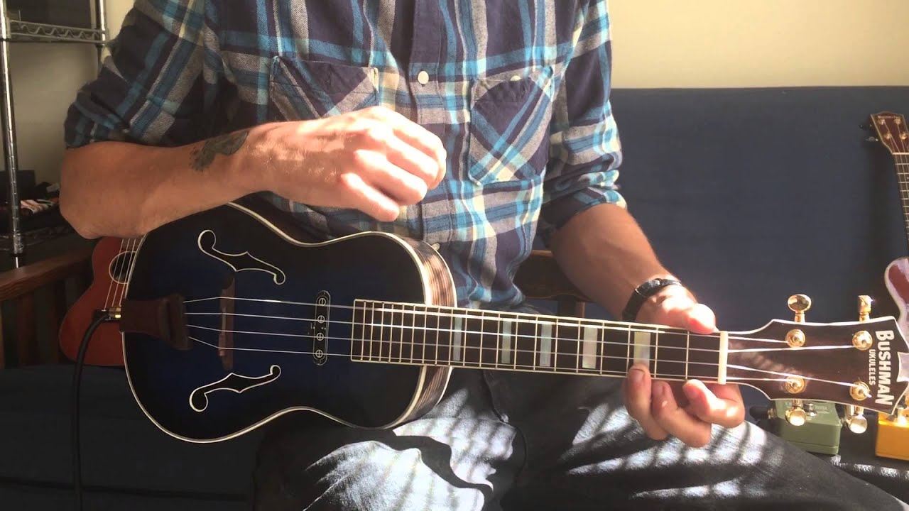 Bushman Rockabilly Ukulele Demonstration YouTube