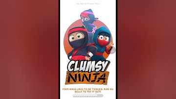 Clumsy NiNJA Gameplay  part 1