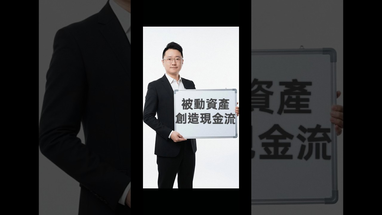 使用被動資產創造出你的現金流,更多內容請看”學會這一招,資產翻轉100倍” 縮圖