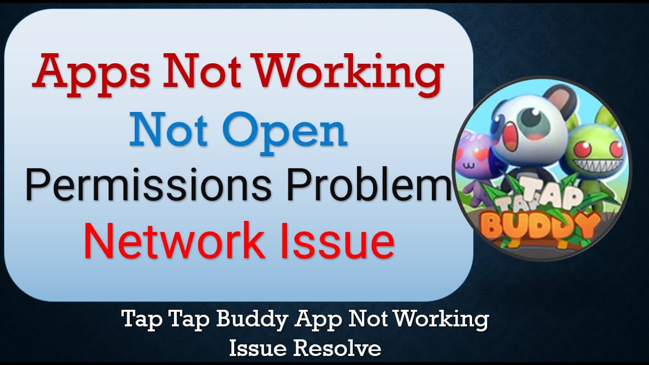 How To Fix Tap Tap Buddy App not working | Not Open | Space Issue | Keeps Crashing Problem