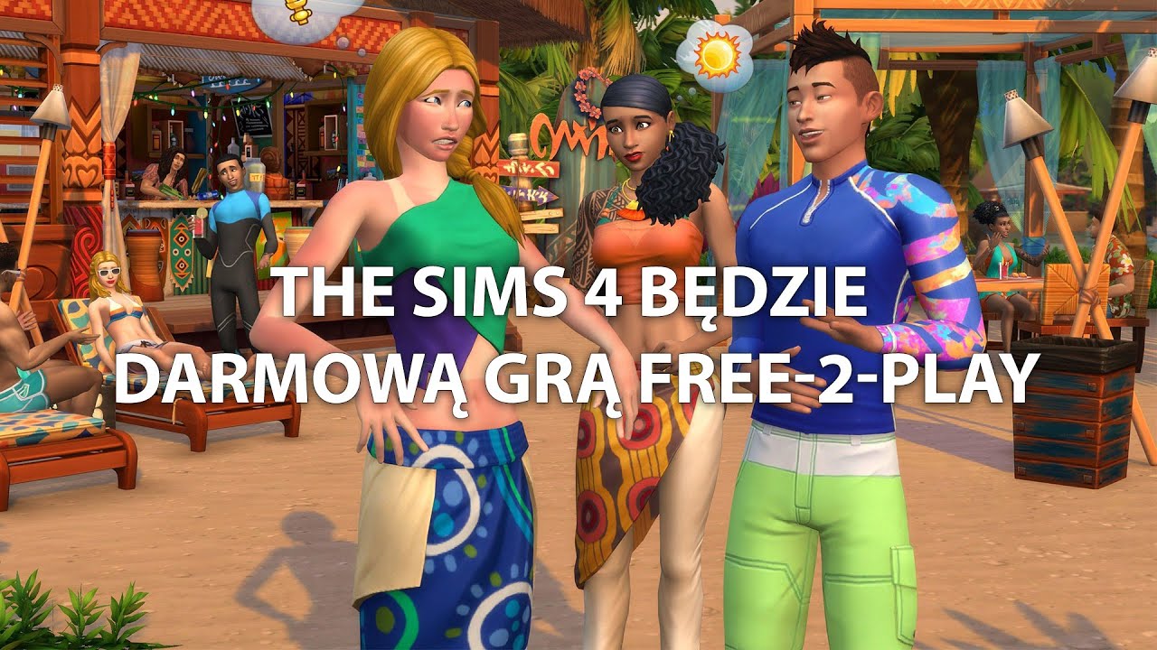 🥳 The Sims 4 będzie darmową grą 🥳