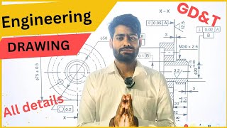 engineering drawing  gd&t circularity parallelism perpendicularity straightness by #manishswami