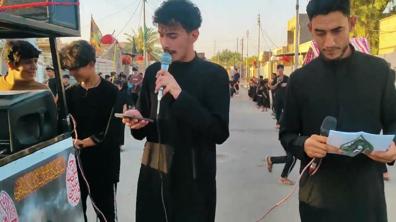 موكب دمعة رقية - ميسان_ناحية العزير- ٢ محرم ١٤٤٧ هـ 2025