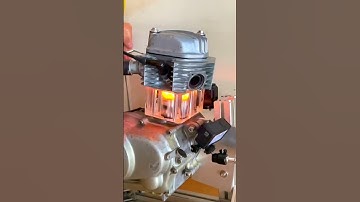 Full Engine Running Video in Description | Clear Engine Block#viral #shorts #for #bike #engine #3d