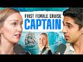 From Storms to Icebergs: The Inspiring Journey of a Female Cruise Captain!