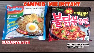 TERENAK DI DUNIA | MIE SAMYANG VS INDOMIE GORENG AYAM PANGGANG JUMBO