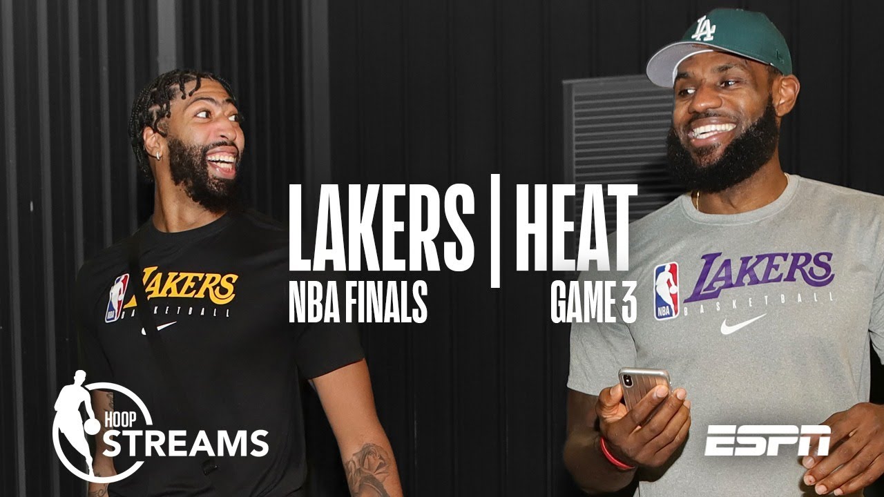 Lebron And Ad Vs Jimmy Butler And The Heat Nba Finals Game 3 Hoop Streams Youtube