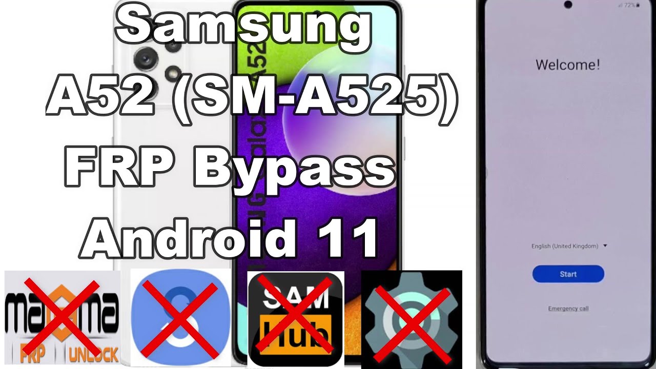 Samsung A52 Frp