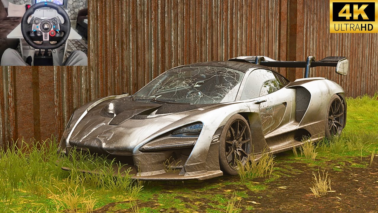 rebuilding a broken mclaren senna forza horizon 5 steering wheel