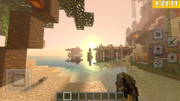 🔥 Realistic Shaders for MCPE 1.21+ (Free Download!) | BSL Shaders for Amazing Graphics ✨