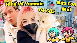 Hiha và Yummie Chào Đón Bé Mèo Thành Viên Mới Về Nhà ( Hiha và Yummie Vlog ) 😍😎