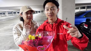 Giving Flowers to Strangers | Happy Valentine’s Day! ❤️