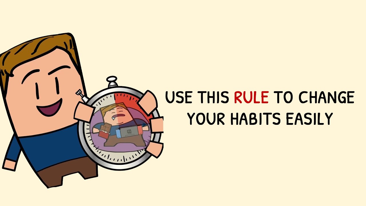 Use the 2-minute rule to change your habits - YouTube