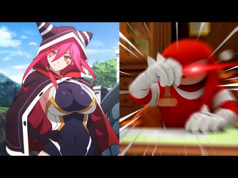 Knuckles rates konosuba female characters crushes