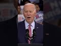 Biden says trump is unhinged shorts