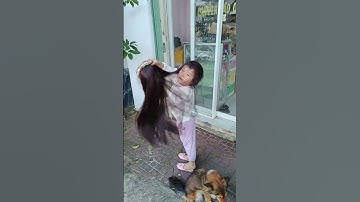 Cả nhà cài tóc giả dài đẹp #caitocgia #wigs