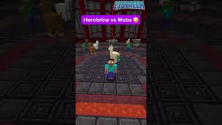 Herobrine vs Every Minecraft Mob #shorts