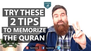 Try these 2 tips to Memorize the Quran - Abdur Raheem McCarthy