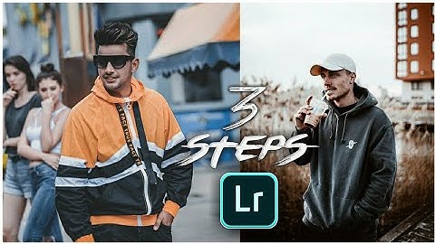Urban Moody Editing in 3 Steps using Adobe Lightroom in Hindi || Urban Moody Style Editing Lightroom