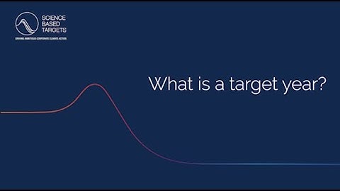 Back to Basics: What is a target year?