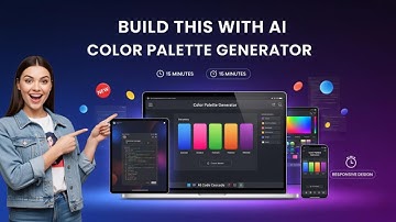 🎨 Build a Stunning Color Palette Generator with AI! 🚀 | Web App Tutorial #Coding #AI #JavaScript