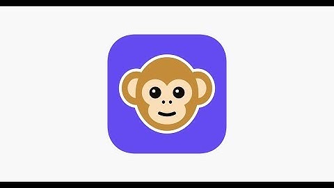 How To Draw The MONKEY APP LOGO on iPad Pro - procreate ( very Easy speed drawing )