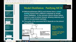 ChE 363 Aspen Plus Lecture 3 - Distillation with RadFrac