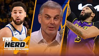 Klay Thompson's 30 points led to Warriors GM 2 victory, AD's inconsistency hurt Lakers | THE HERD