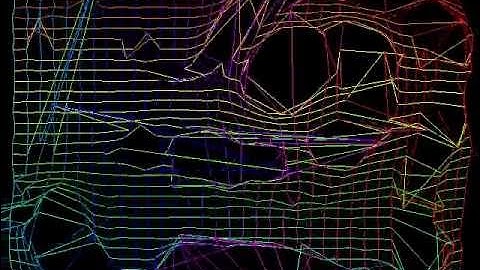 Geometry wars matrix distortion living chase grid using polar recursion