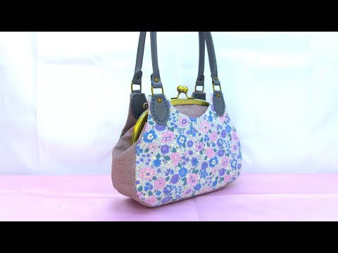 ばあば　あおりがま口バッグ　ハンドメイド maxresdefault.jpg