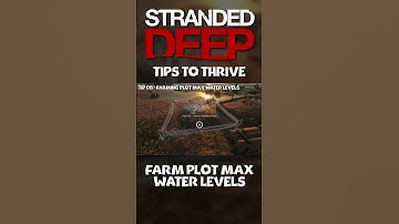 SD Tips To THRIVE | Tip 08 | Farm Plot Max Water Levels #shorts