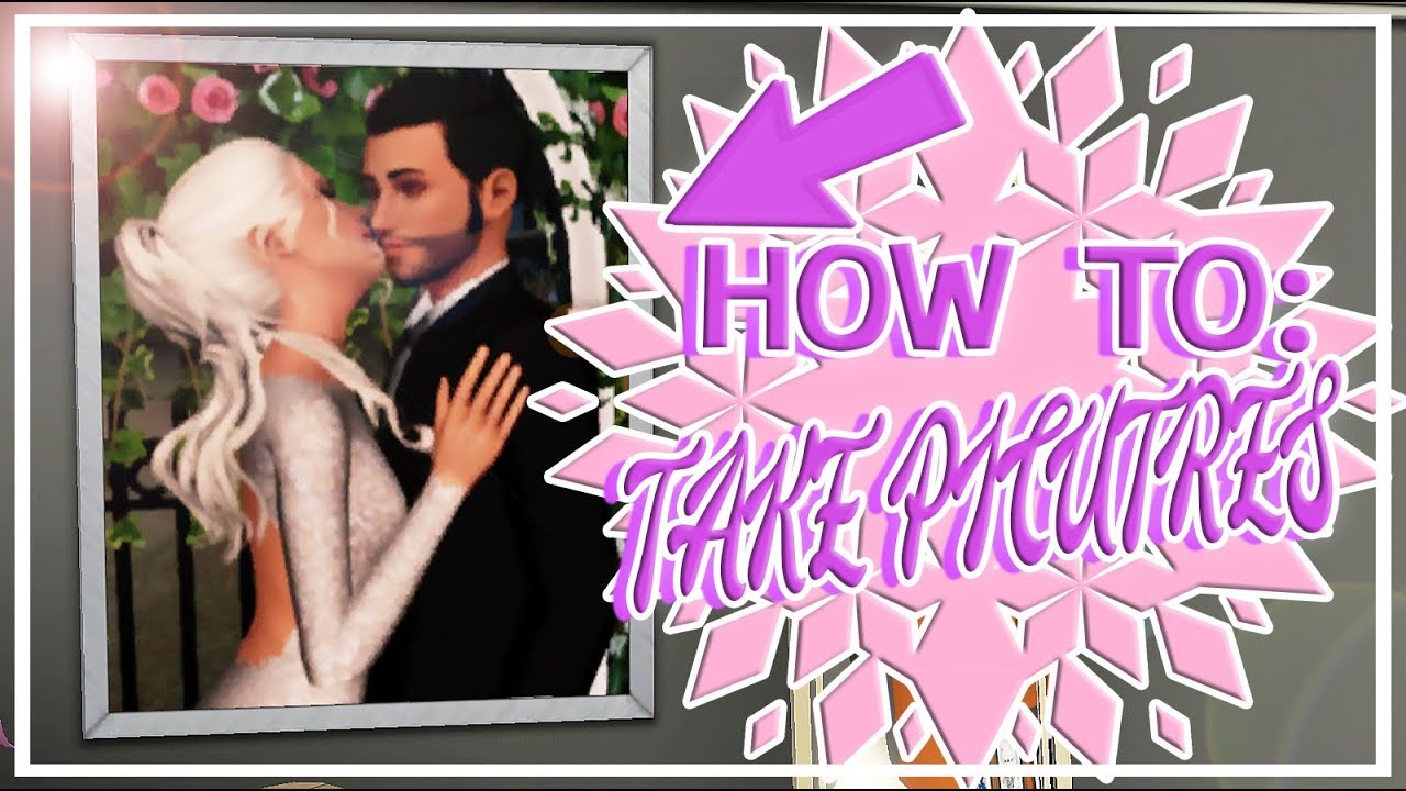 the sims 3 tutorial how i take wedding pictures youtube