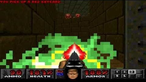 Doom PSX (TC) Map 09 (Deimos anomaly) ( 100% all secrets )