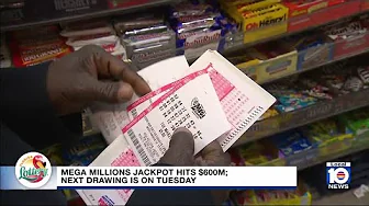 Mega Millions jackpot up to $600 million