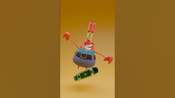 Making your suggestions in Blender 🦀+🛹 #blender #blender3d #3dart #blendercommunity #digitalart