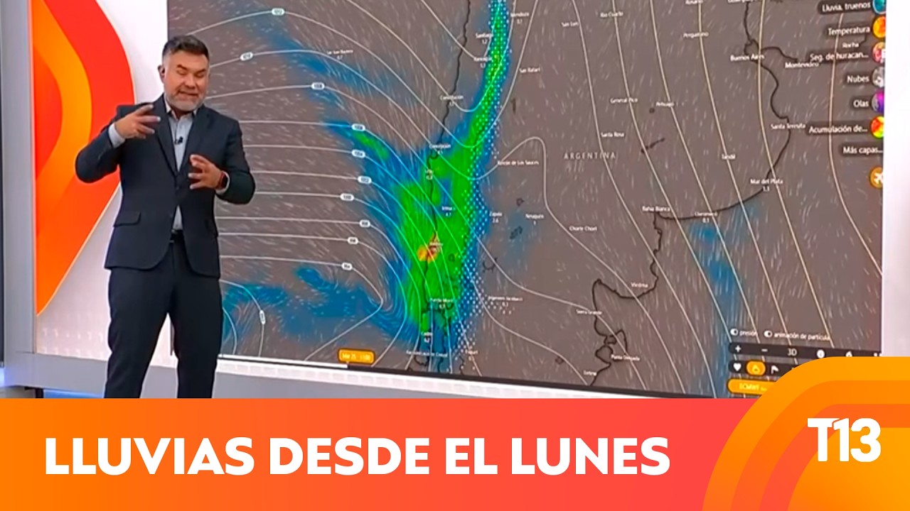 Hasta 60 mm se esperan en la Región Metropolitana: ¿Cuándo llueve la próxima semana?