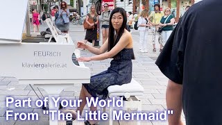 Something Bad Happened? Street Piano. Part Of Your World (from "the Little Mermaid"). YUKI PIANO