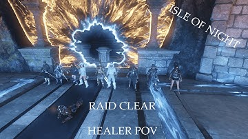 Isle of Night First Full Raid Clear - S10 New World Aeternum