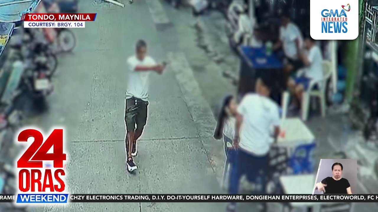 Lalaki, sugatan sa pamamaril ng lalaking nakaalitan; estudyante, nadamay | 24 Oras Weekend