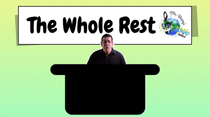 Music Theory for Beginners: Whole Rest