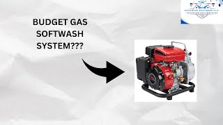 Budget Gas Softwash System - Predator 1 Inch Water Pump
