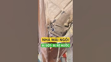 Dành cho những nhà mái ngói gặp các vấn đề thấm dột, ré nước, nóng bức nhưng chưa biết làm sao #foam