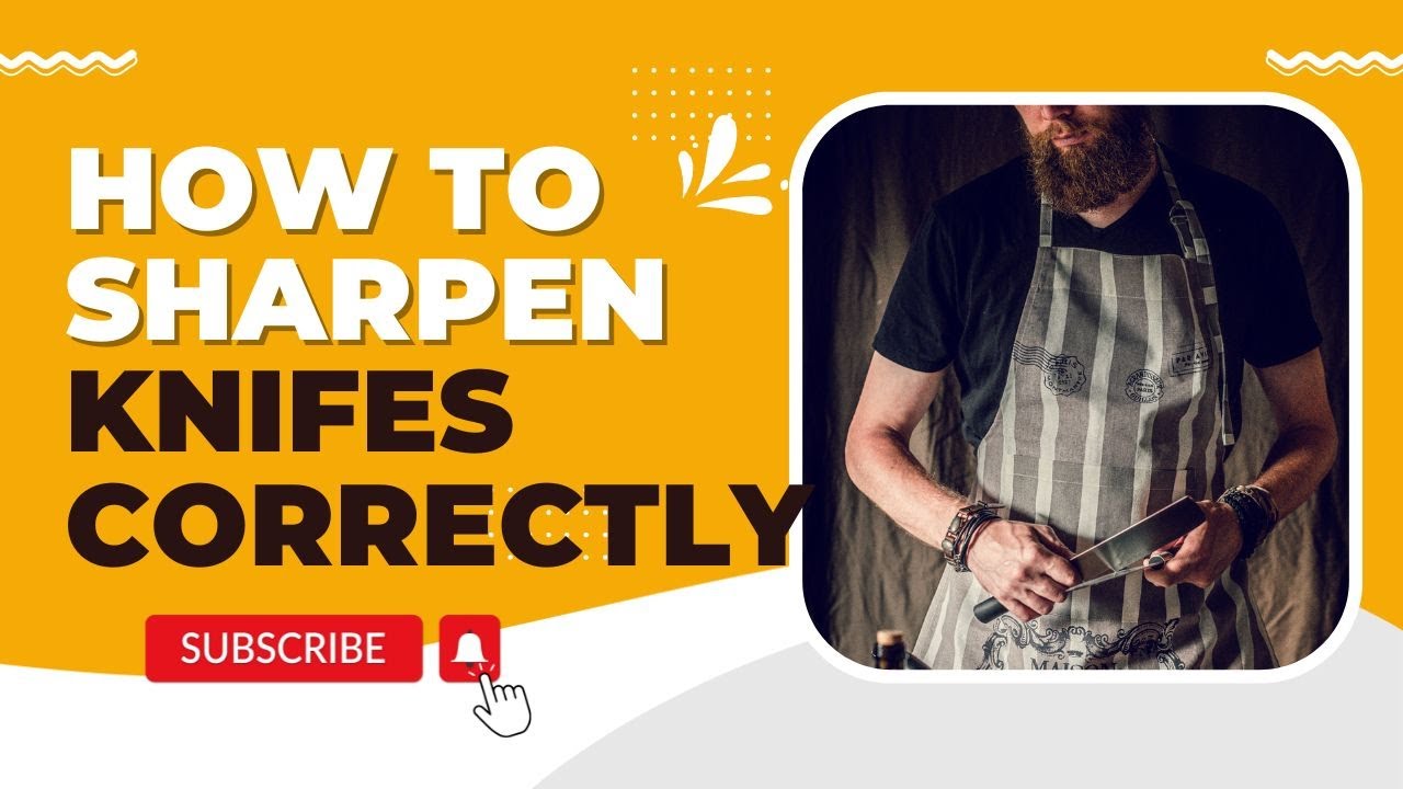 How to Sharpen a Knife Correctly YouTube