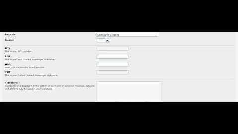 [TUTORIAL] How to edit your profile on a forum [PART 1]