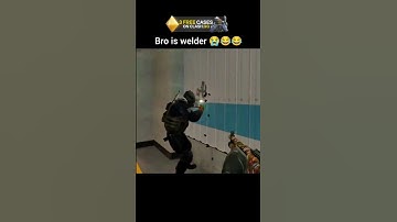 Bro is Welder 😭😂😂 #cs2 #csgo #cs2memes #memes #cs2clips #cs2moments #cs2funny #gaming #shorts