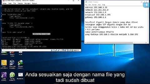 CARA KONFIGURASI DNS SERVER MENGGUNAKAN DEBIAN DI VIRTUAL BOX