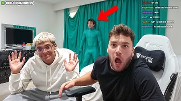 I Secretly Hid in Famous Livestreams Again ... Again