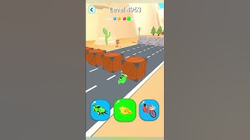 🔥 Shape - Shifting & Transform The Character 👀 Level - 4963 #shapeshifting #gameplay #shorts #viral